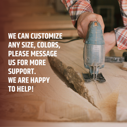 Organic Modern Solid Wood Bathroom Vanity with Live-Edge Top and Sculpted Tree-Trunk Base